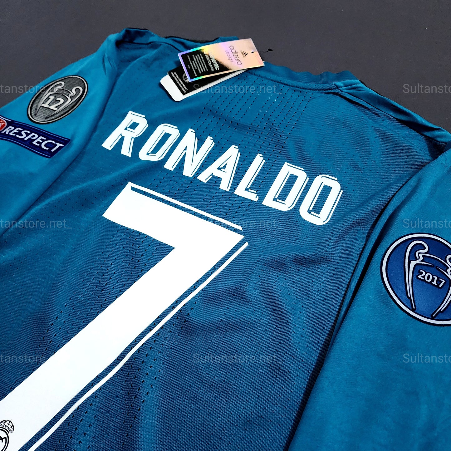 Ronaldo 2017/18 Real Madrid Third Jersey Player Version