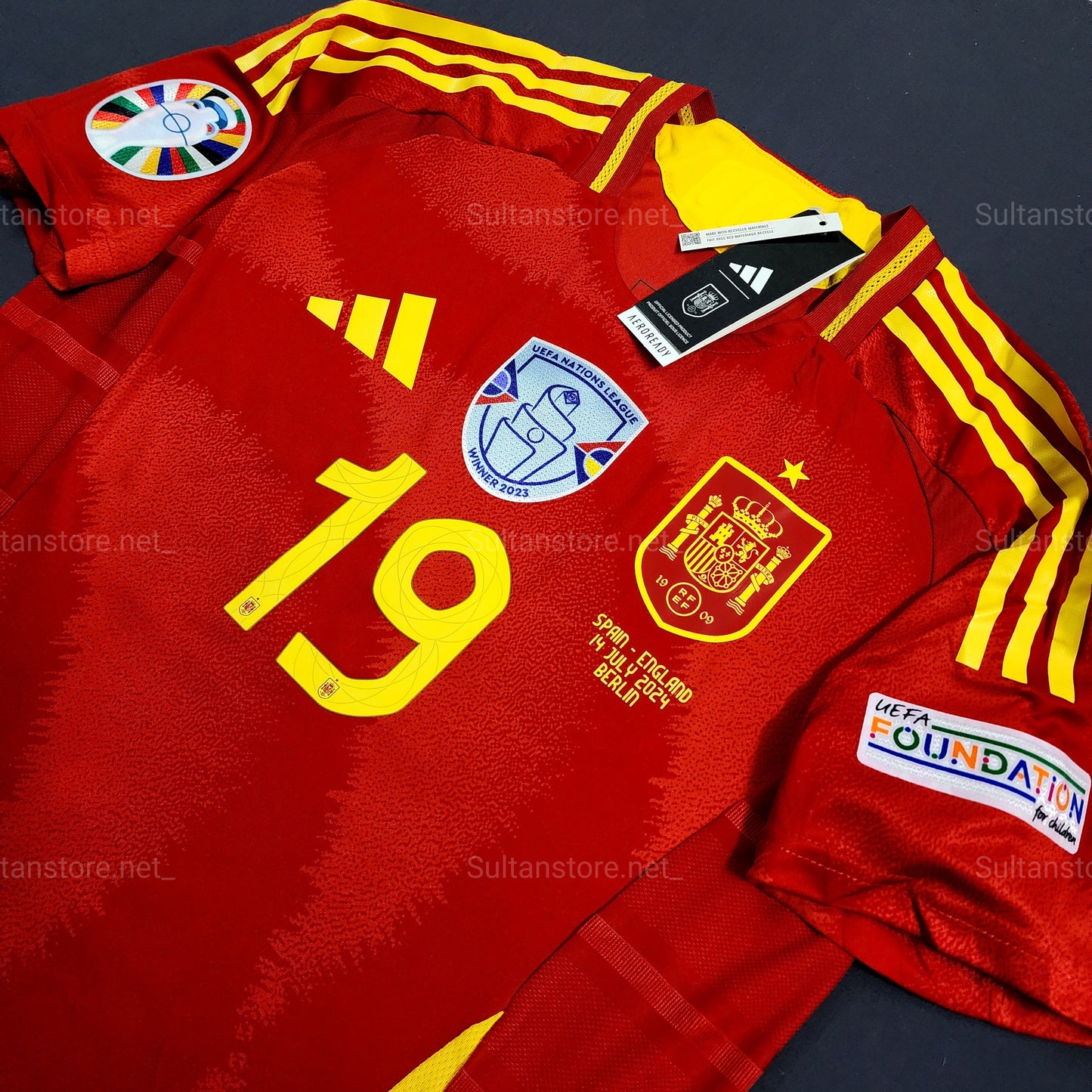 Lamine Yamal 2024 Spain Home Jersey