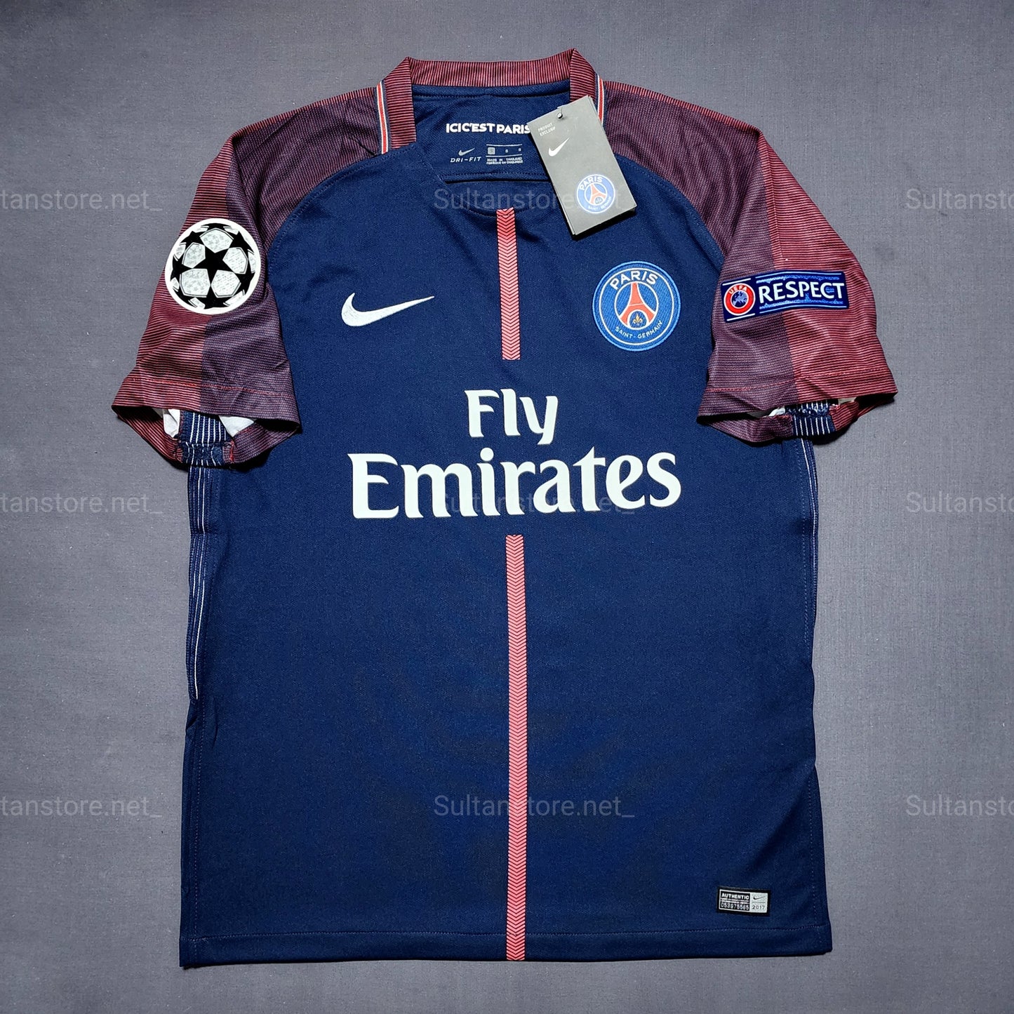 Neymar 2017/18 PSG Home Jersey