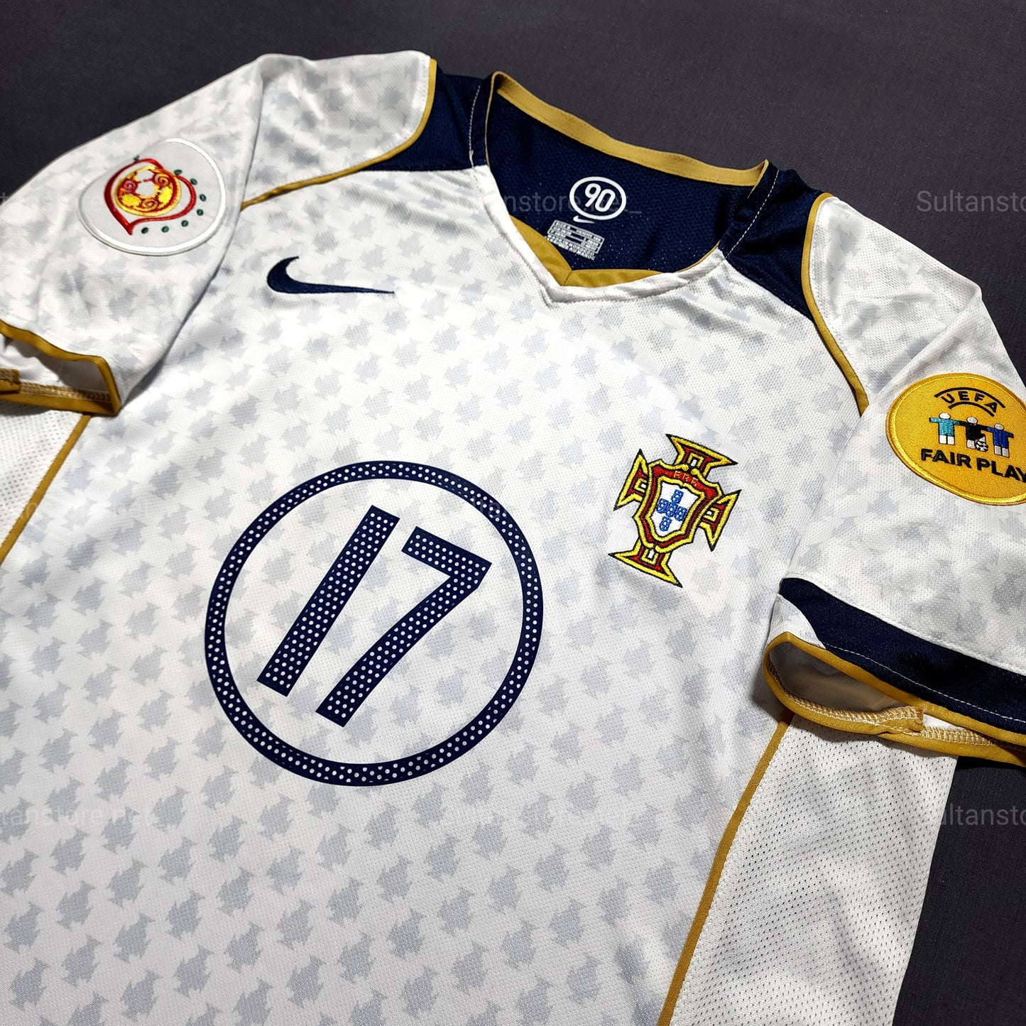 Ronaldo 2004 Portugal Away Jersey