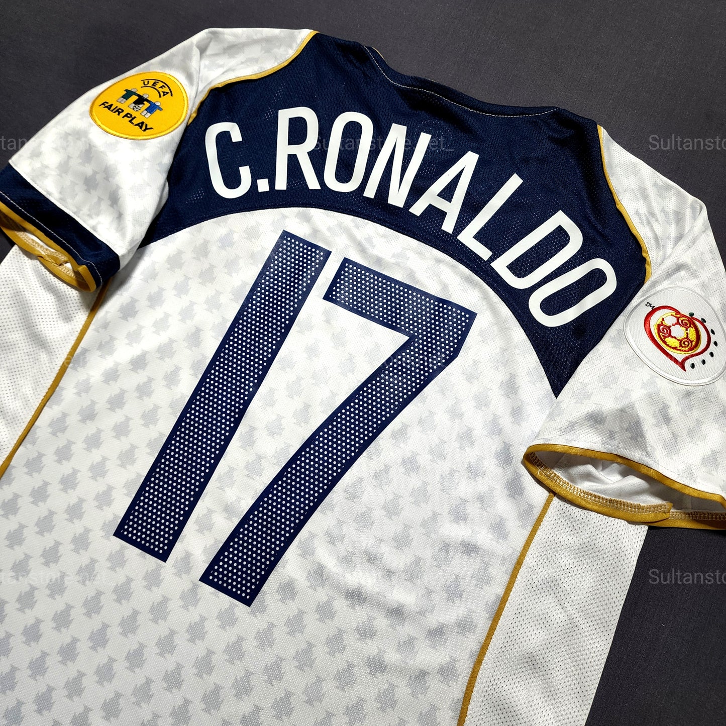 Ronaldo 2004 Portugal Away Jersey