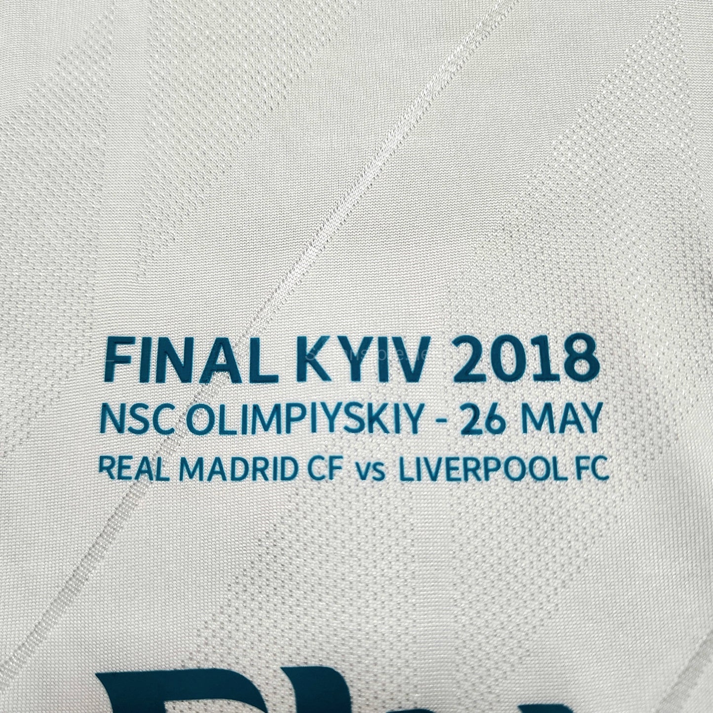 Ronaldo 2018 Real Madrid Final Champions League Home Short Sleeve Kit