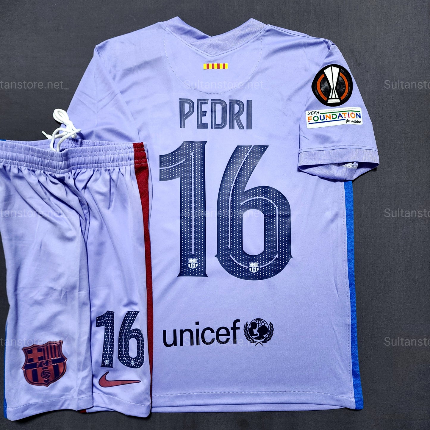 Pedri 2021/22 Barcelona Away Kit