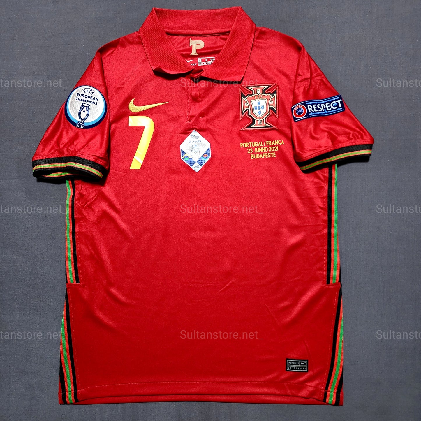 Ronaldo 2020 Portugal Home Kit