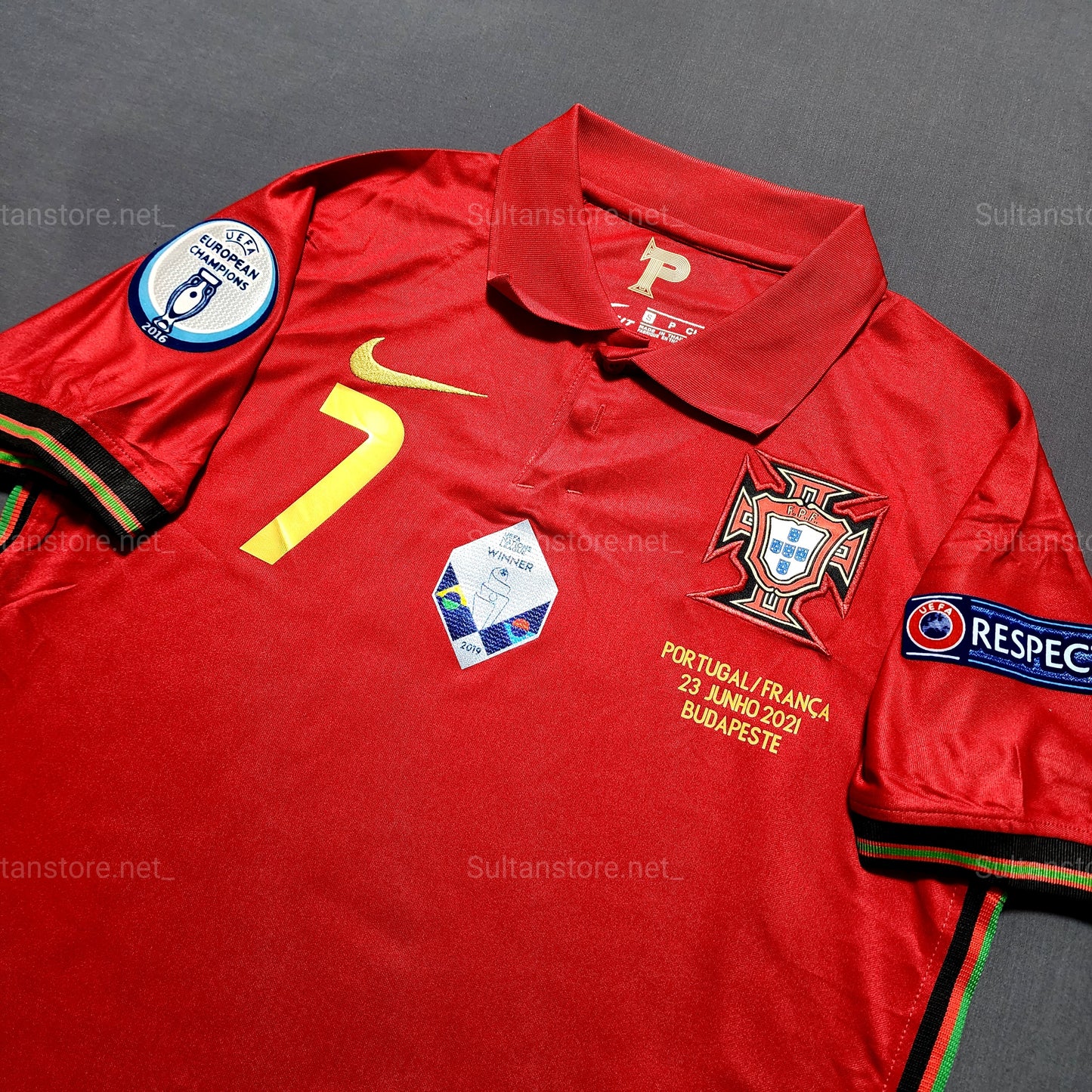Ronaldo 2020 Portugal Home Kit