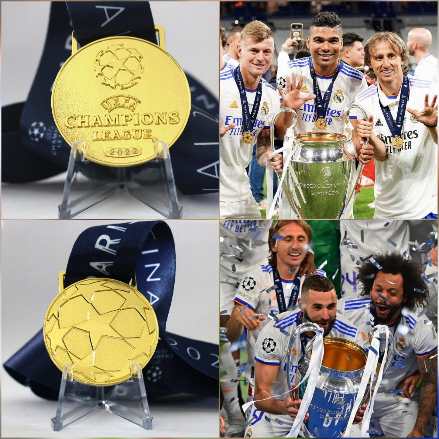 مداليات نهائي دوري أبطال من ٢٠٠٥ الى ٢٠٢٤