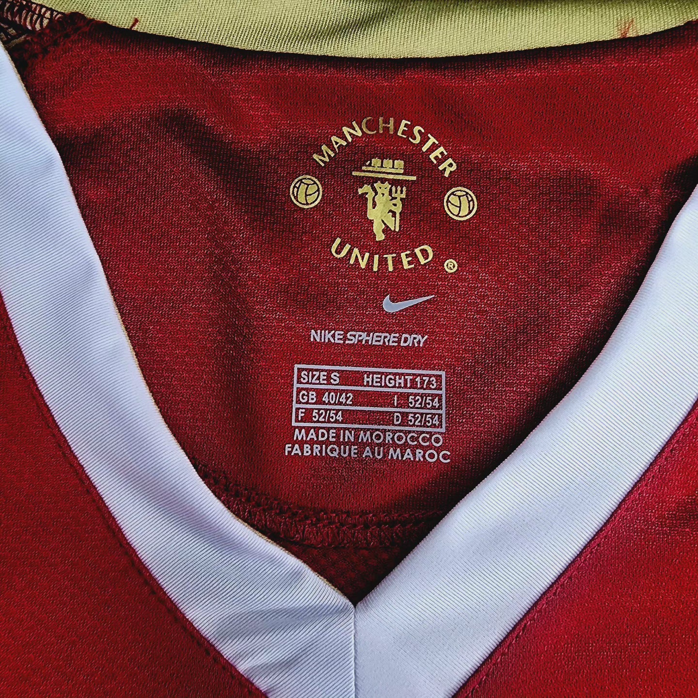 Ronaldo 2006/07 Manchester United Home Jersey