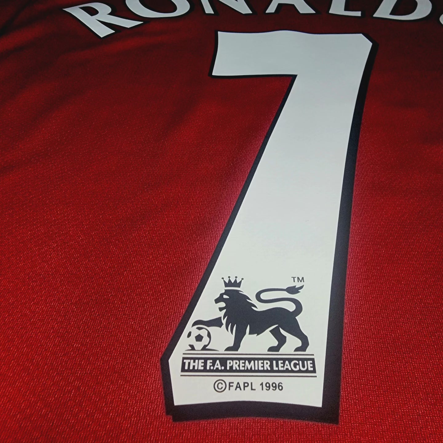 Ronaldo 2006/07 Manchester United Home Jersey