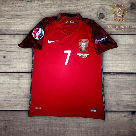 Ronaldo 2016 Portugal Home Jersey