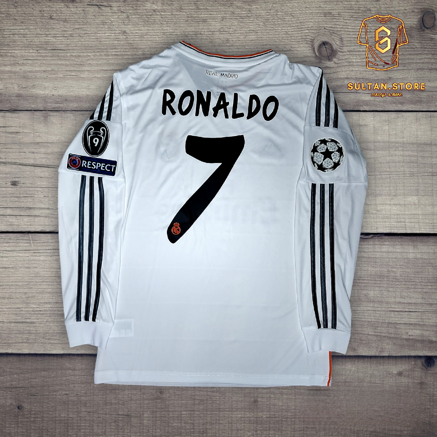 Ronaldo 2014 Real Madrid Final Champions League Home Jersey