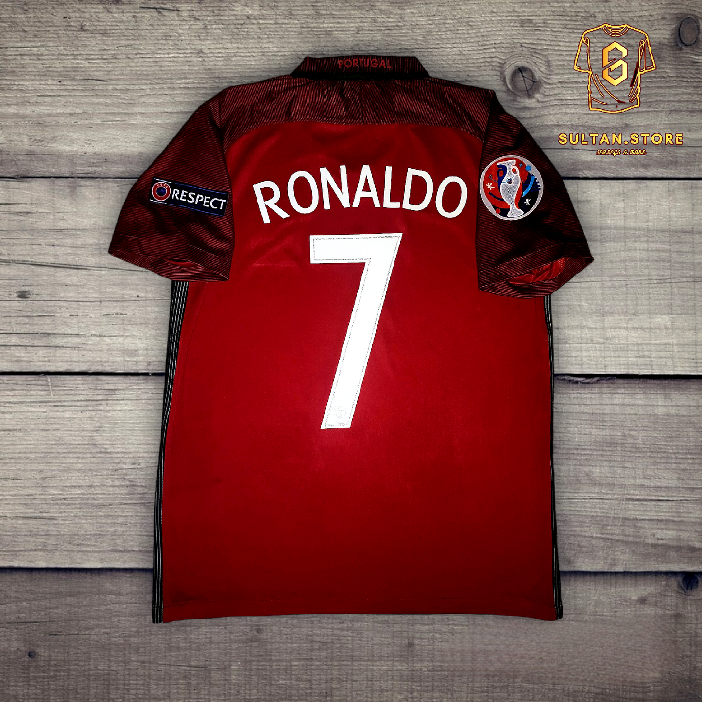 Ronaldo 2016 Portugal Home Jersey