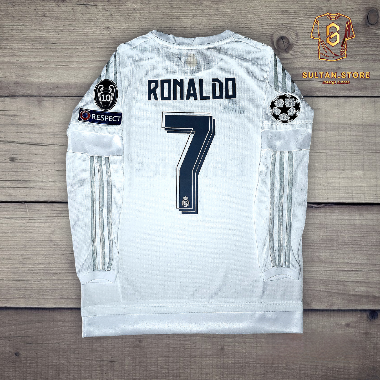 Ronaldo 2016 Real Madrid Final Champions League Home Jersey