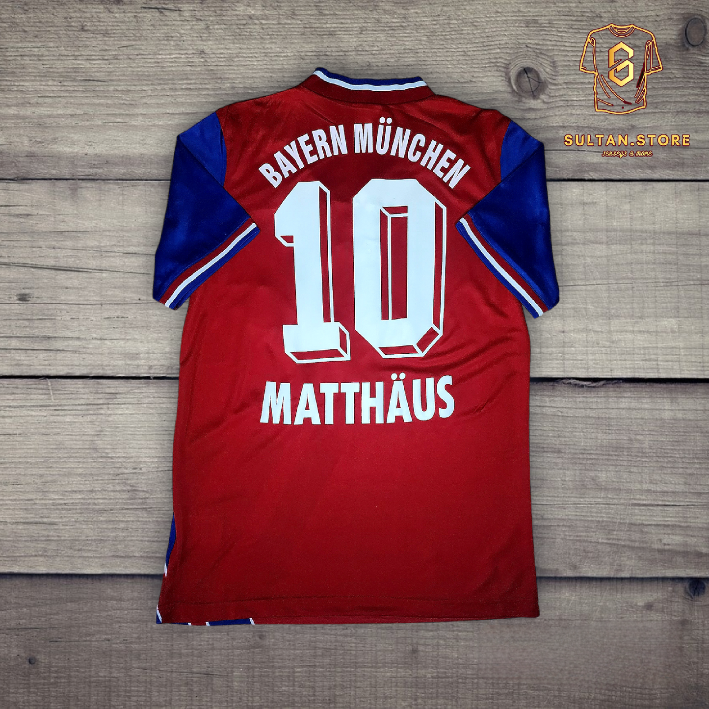 Matthaus 1993/95 Bayern Munich Home Jersey