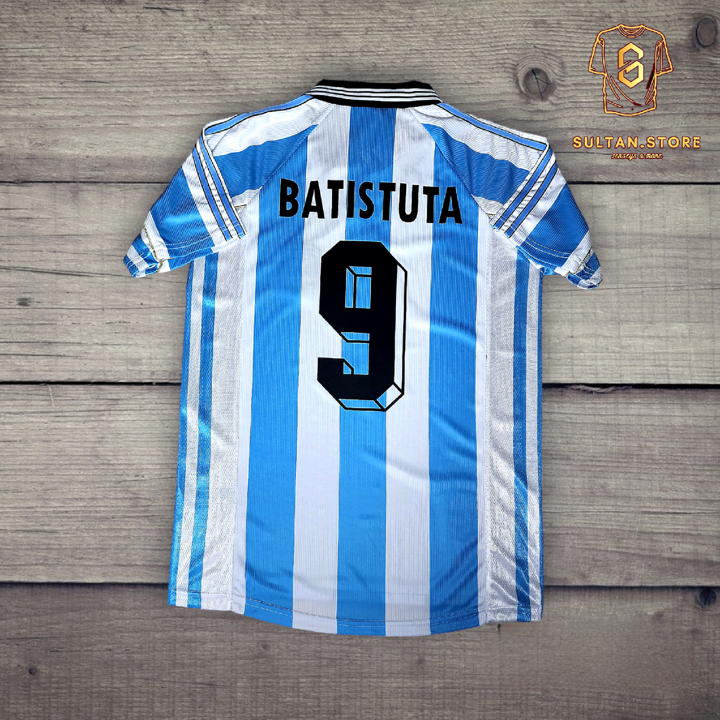 Batistuta 1998 Argentina Home Jersey