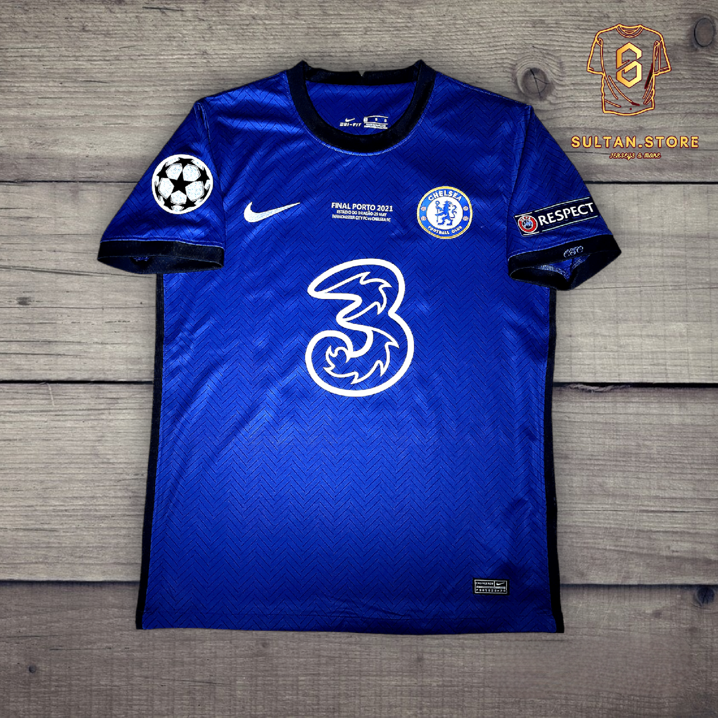 Havertz 2021 Chelsea Final Champions League Jersey