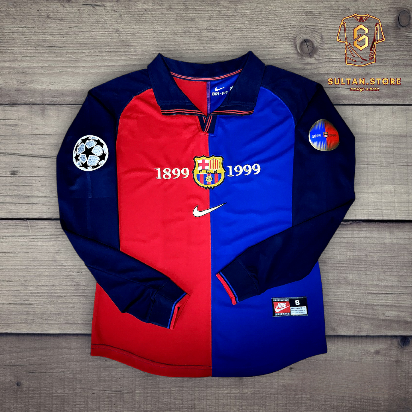 Rivaldo 1999/00 Barcelona Home Jersey