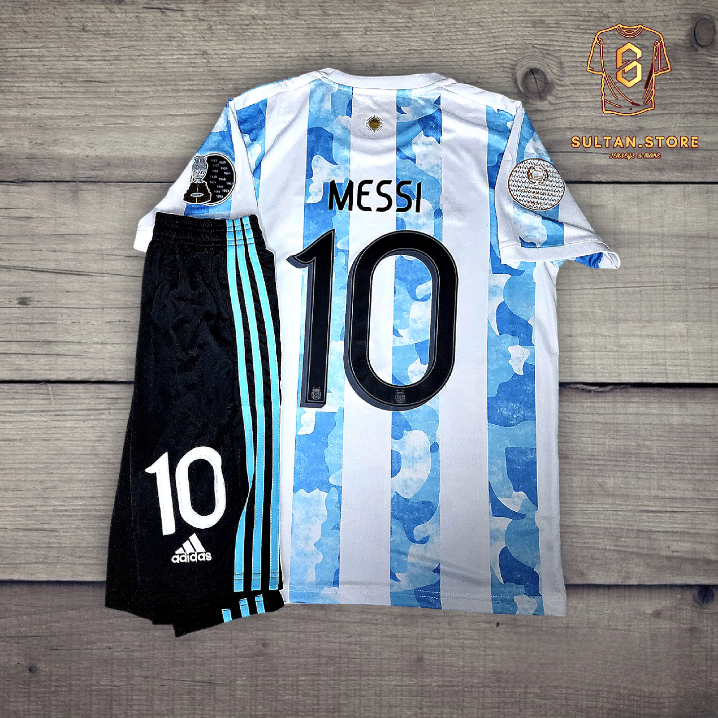 Messi 2021 Argentina Home Kit