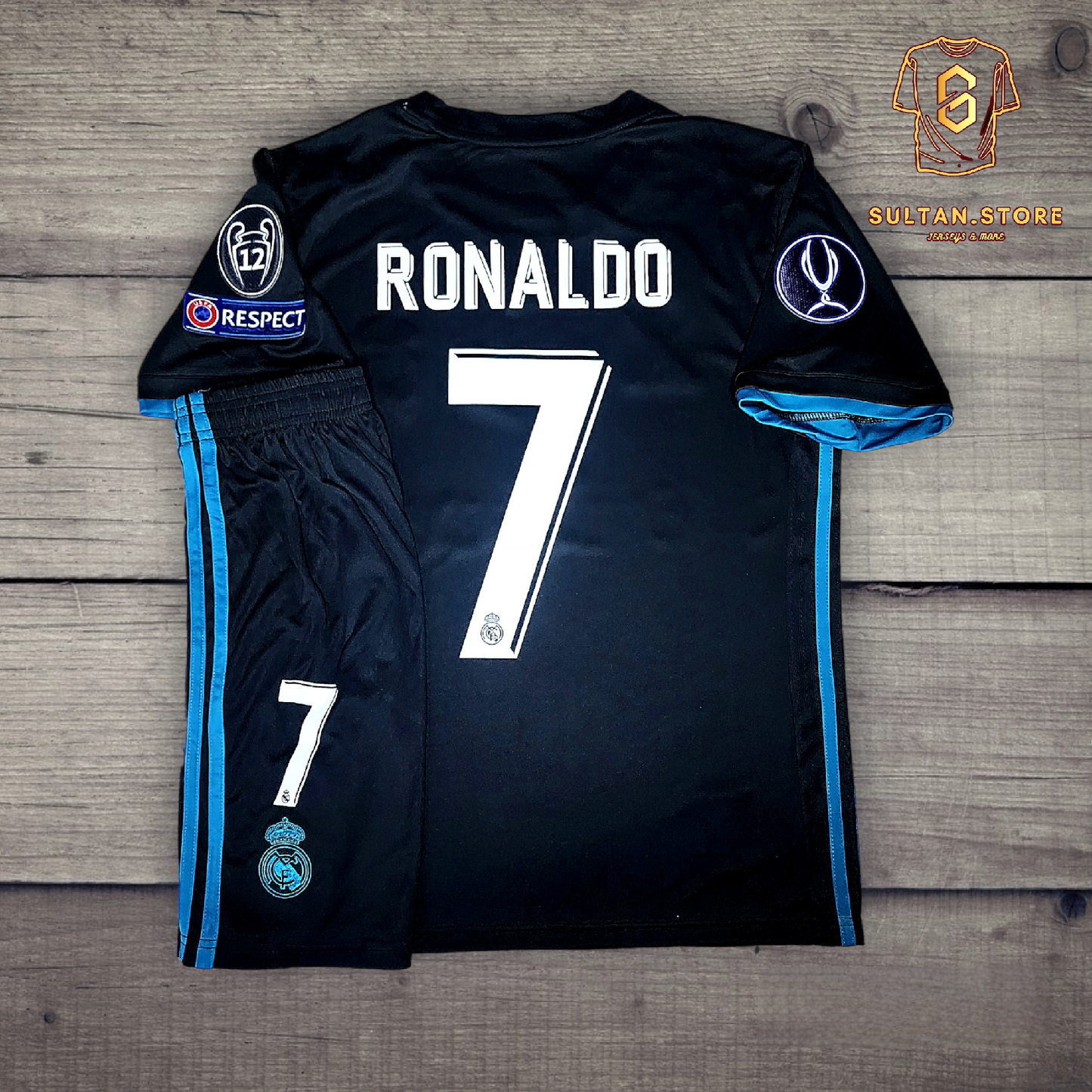 Ronaldo 2017/18 Real Madrid Away Kit