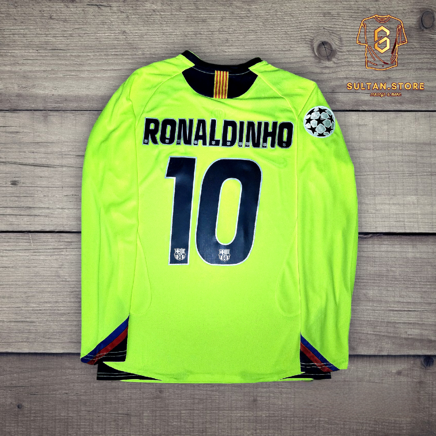 Ronaldinho 2005/06 Barcelona Away Jersey