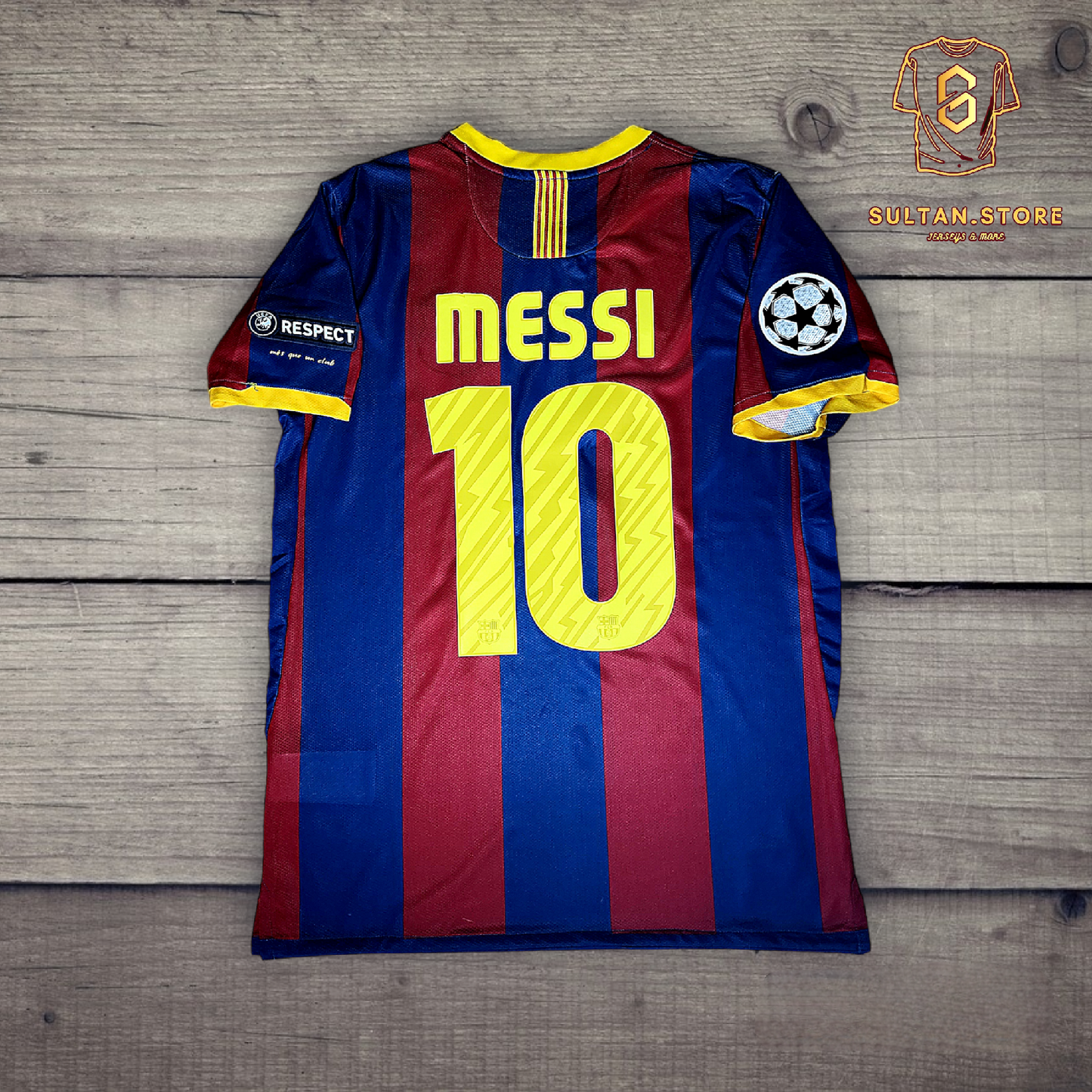 Messi 2011 Barcelona Final Champions League Jersey