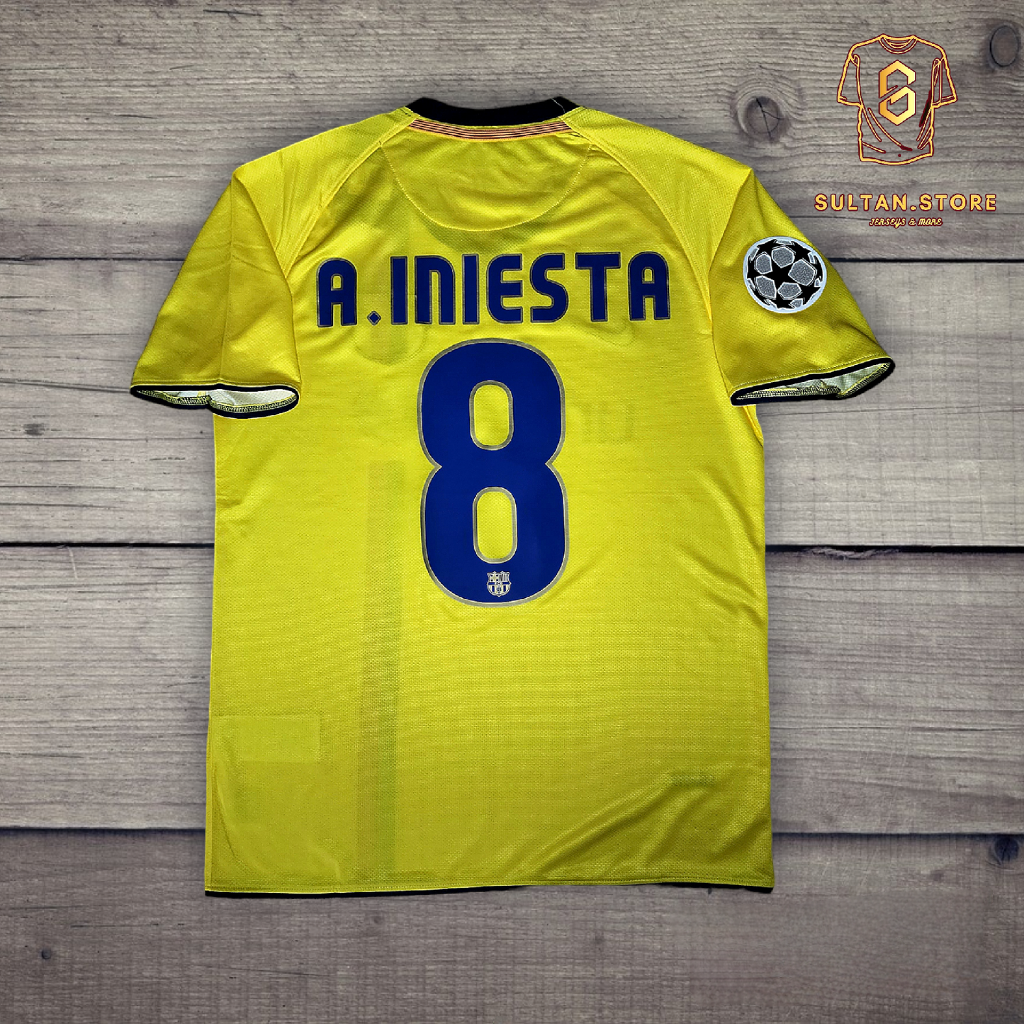 Iniesta 2008/09 Barcelona Away Jersey