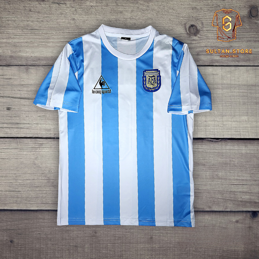 Maradona 1986 Argentina Home Jersey