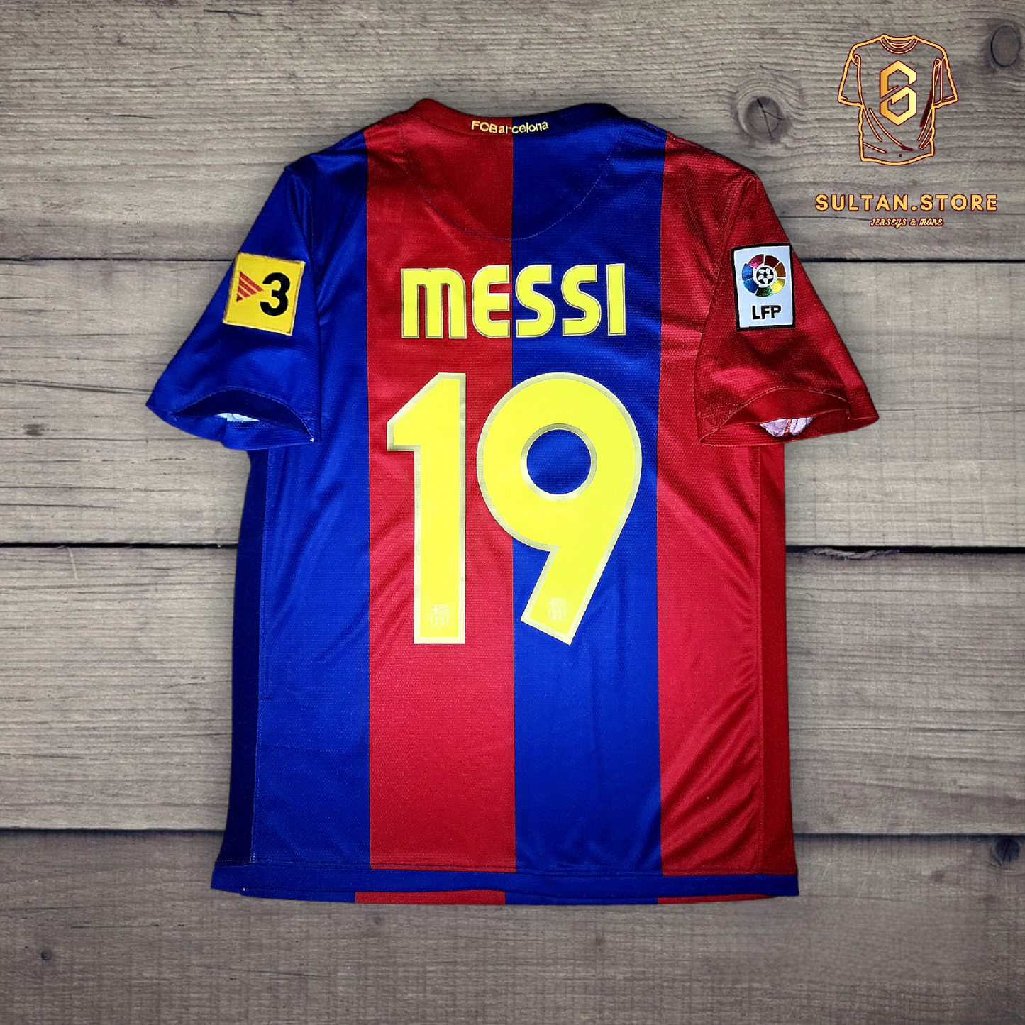 Messi 2006/07 barcelona Home Jersey