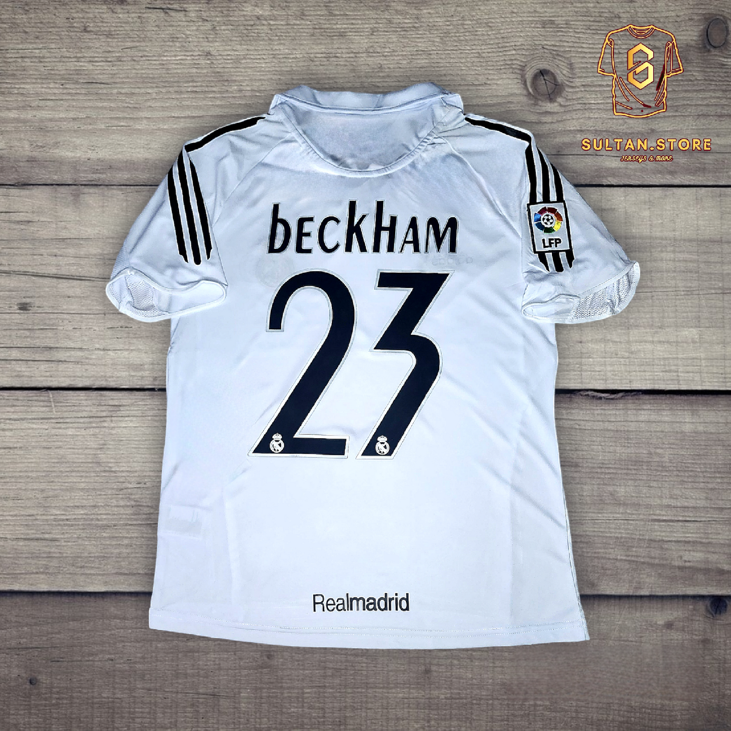 Beckham 2005/06 Real Madrid Home Jersey