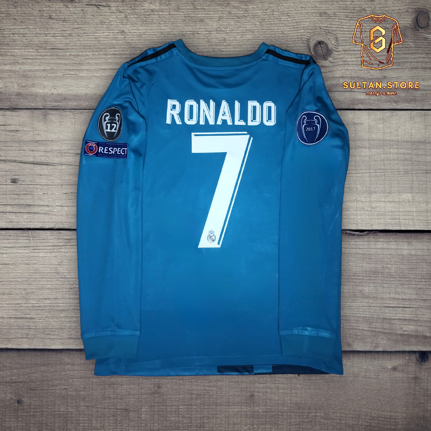 Ronaldo 2017/18 Real Madrid Third Jersey