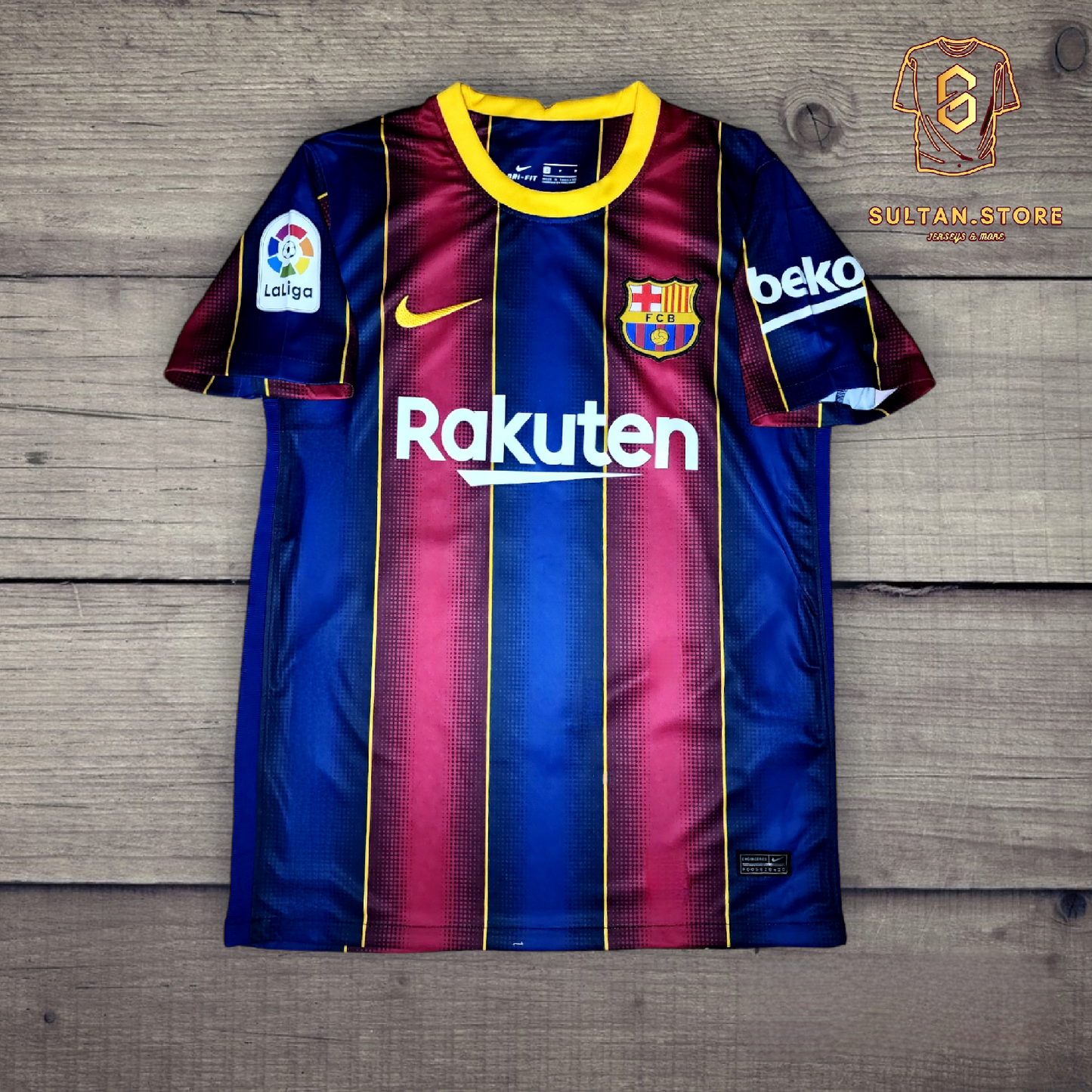 Messi 2020/21 Barcelona Home Kit