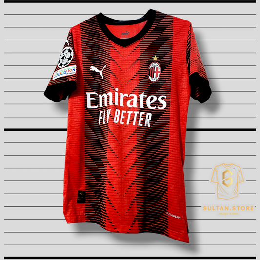 Leao 2023/24 AC Milan Home Jersey