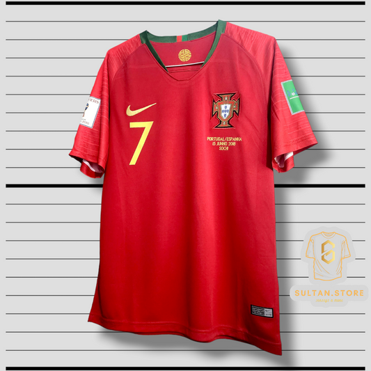 Ronaldo 2018 Portugal Home Kit with Shorts