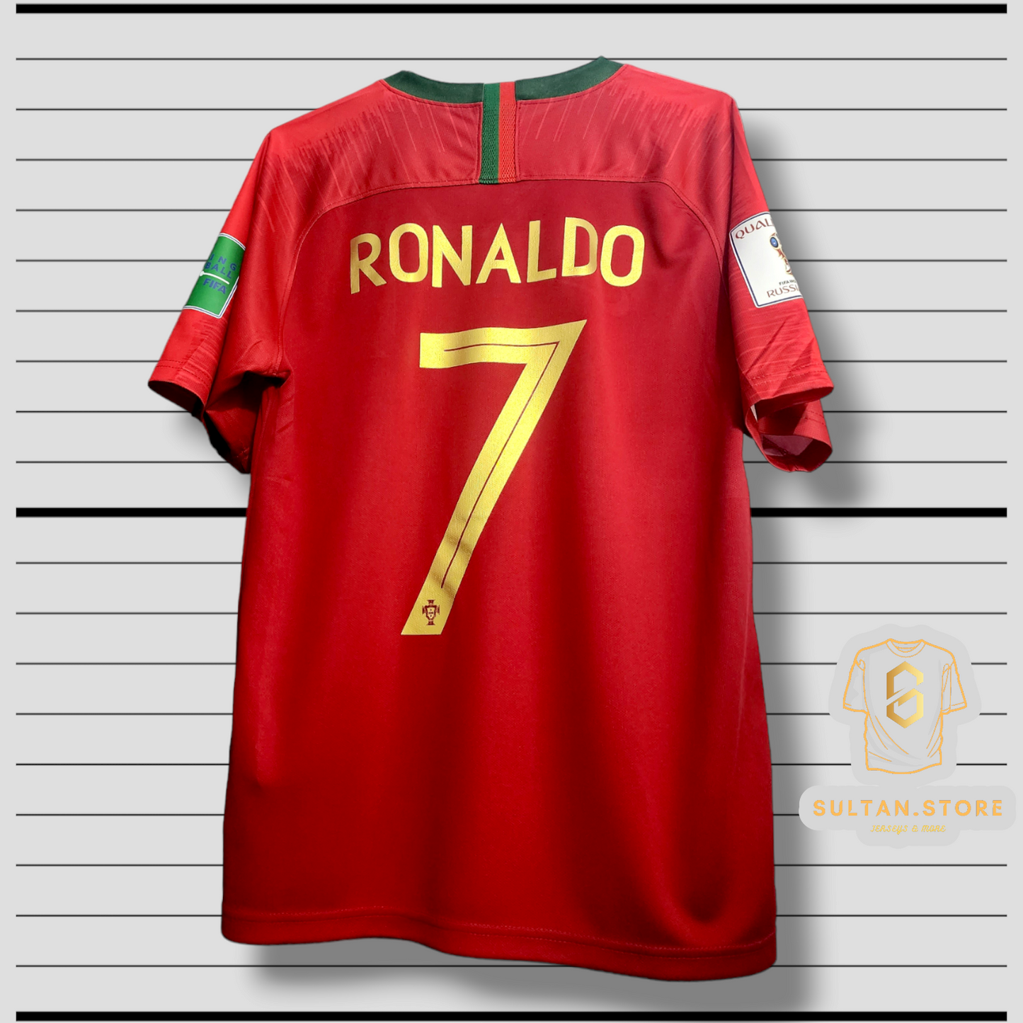 Ronaldo 2018 Portugal Home Kit with Shorts