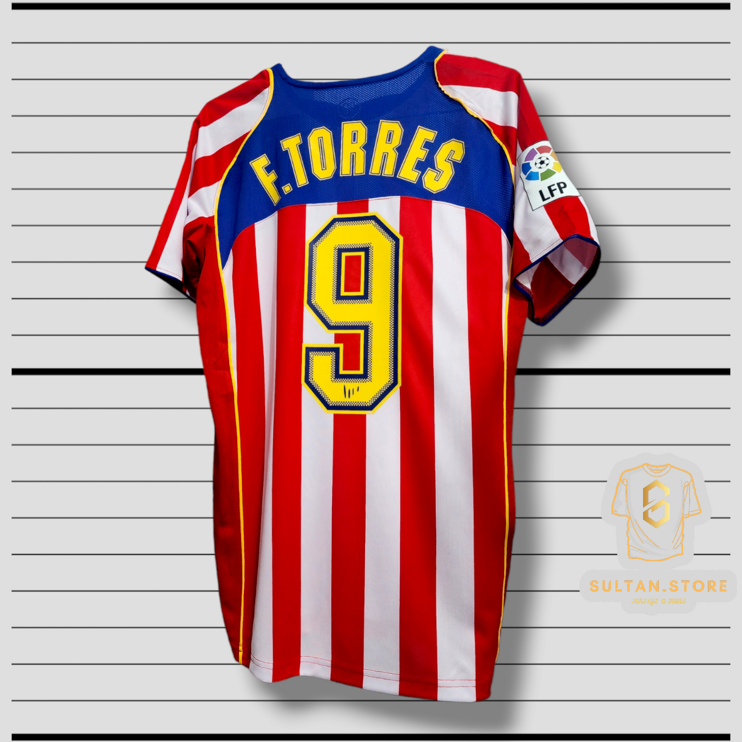 Torres 2004/05 Atletico Madrid Home Jersey