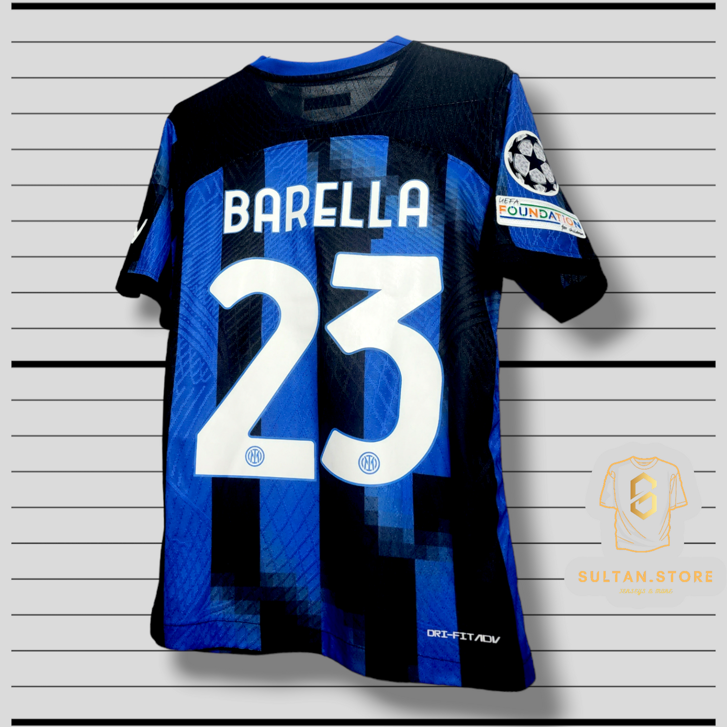 Barella 2023/24 Inter Milan Home Jersey