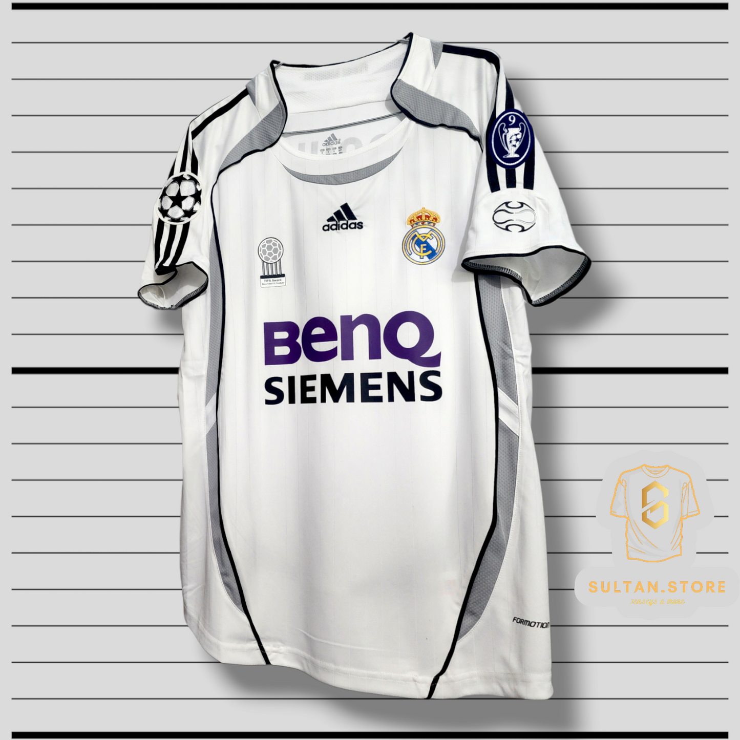 Raul 2006/07 Real Madrid Home Jersey