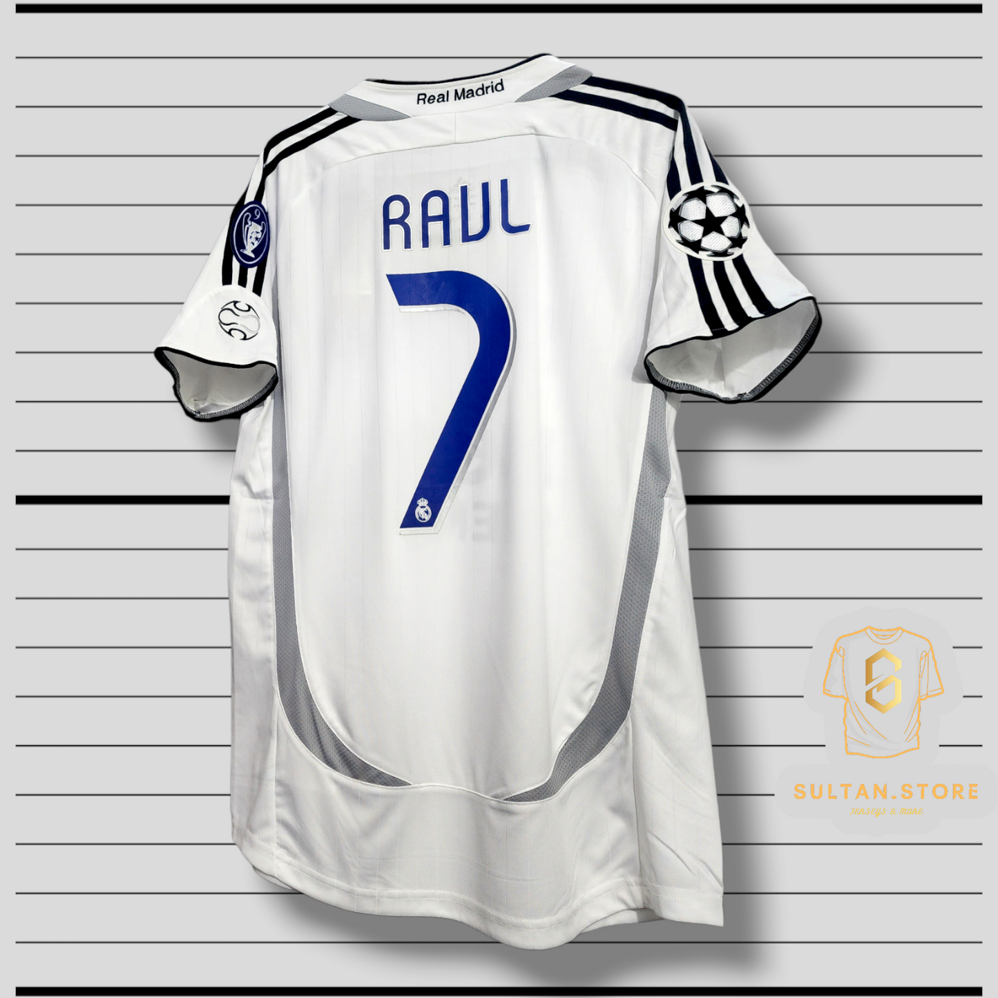 Raul 2006/07 Real Madrid Home Jersey