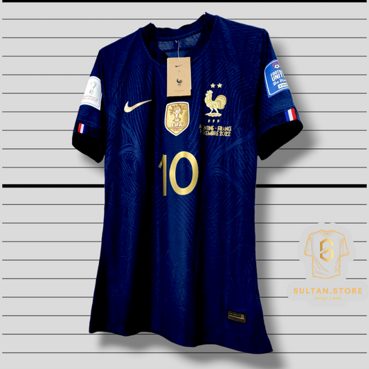 Mbappe 2022 France Final World Cup Jersey