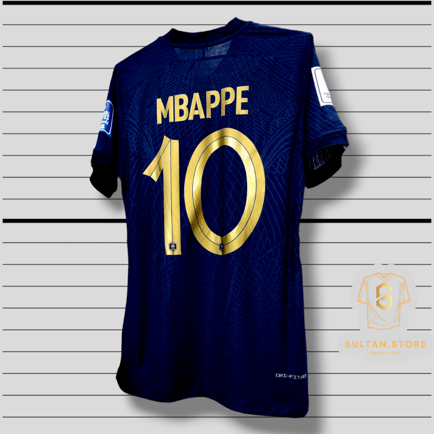 Mbappe 2022 France Final World Cup Jersey