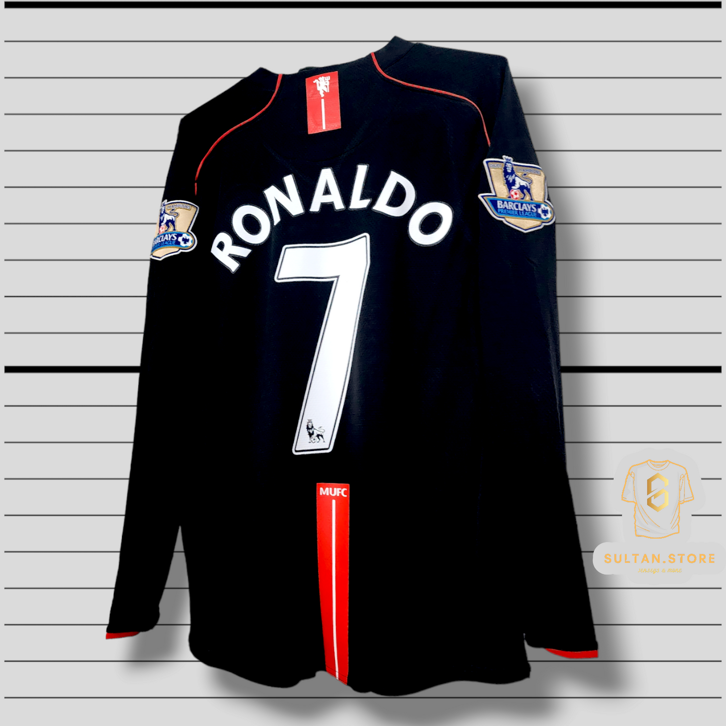 Ronaldo 2007/08 Manchester United Away Jersey