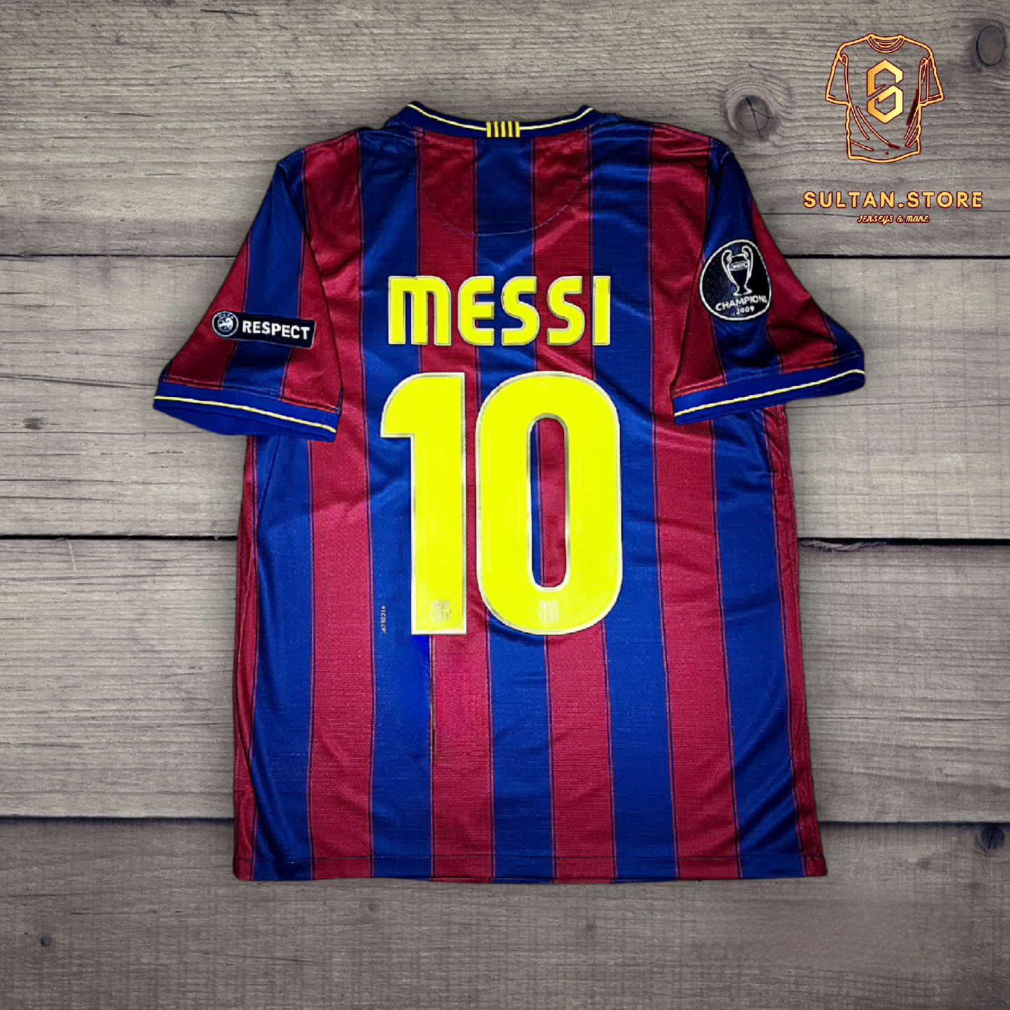 Messi 2009/10 Barcelona Home Jersey