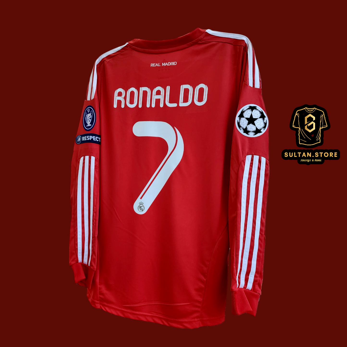 Ronaldo 2011/12 Real Madrid Third Red Jersey