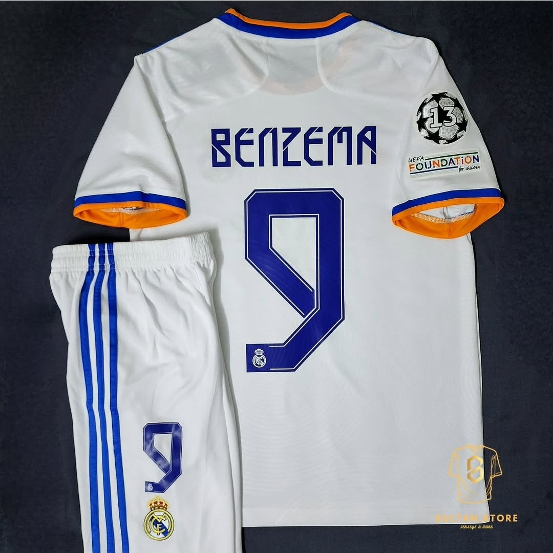 Benzema 2022 Real Madrid Home Kit