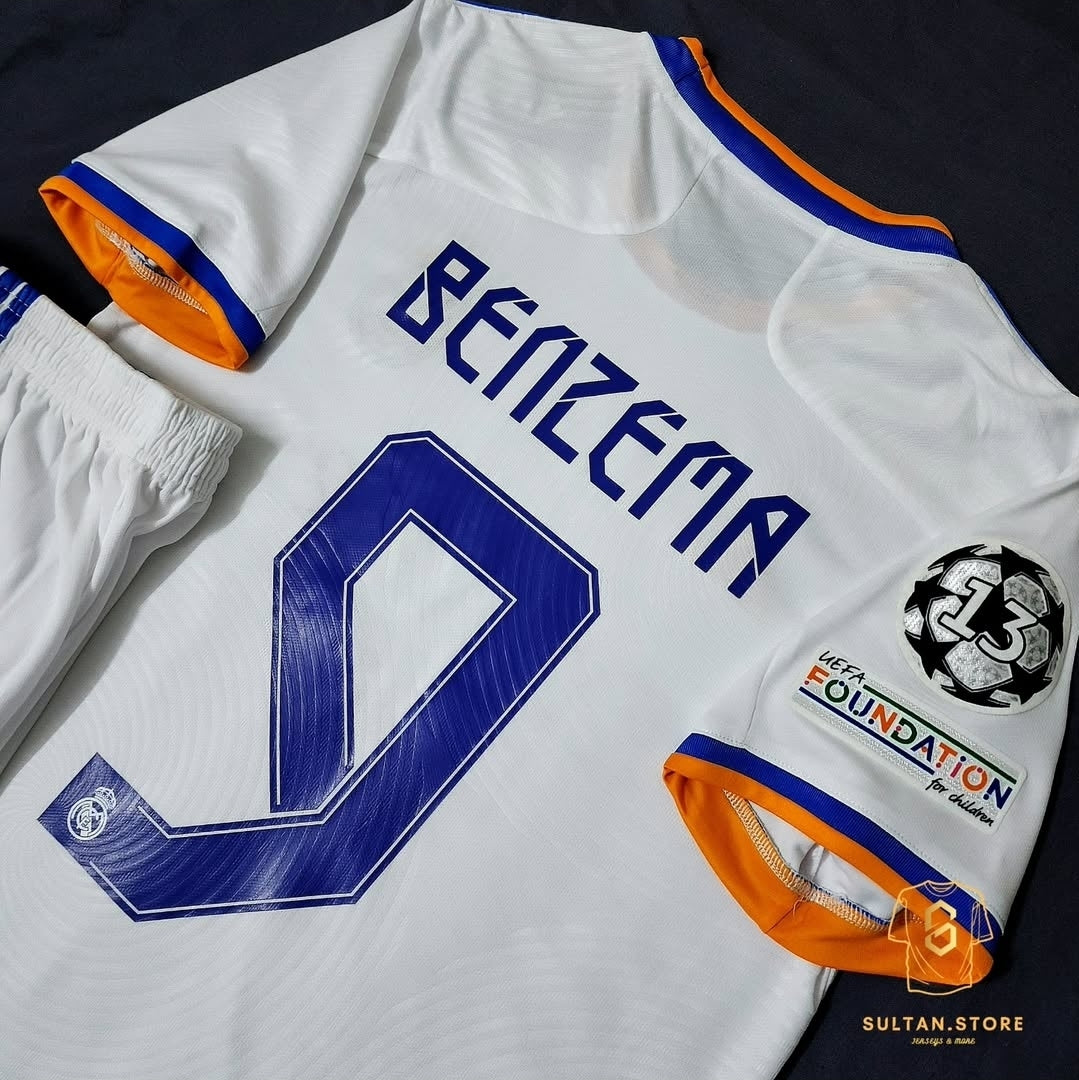 Benzema 2022 Real Madrid Home Kit