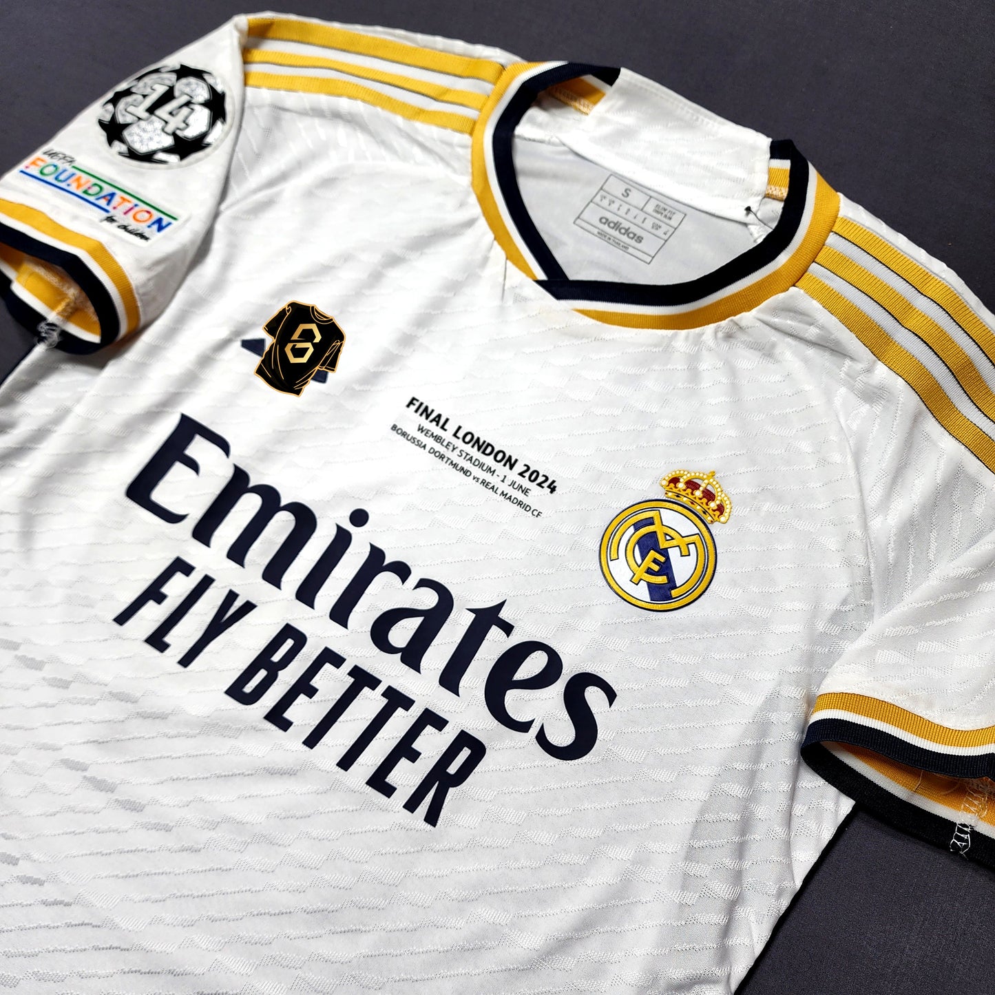 Modric 2024 Real Madrid Final Champions League Home Jersey