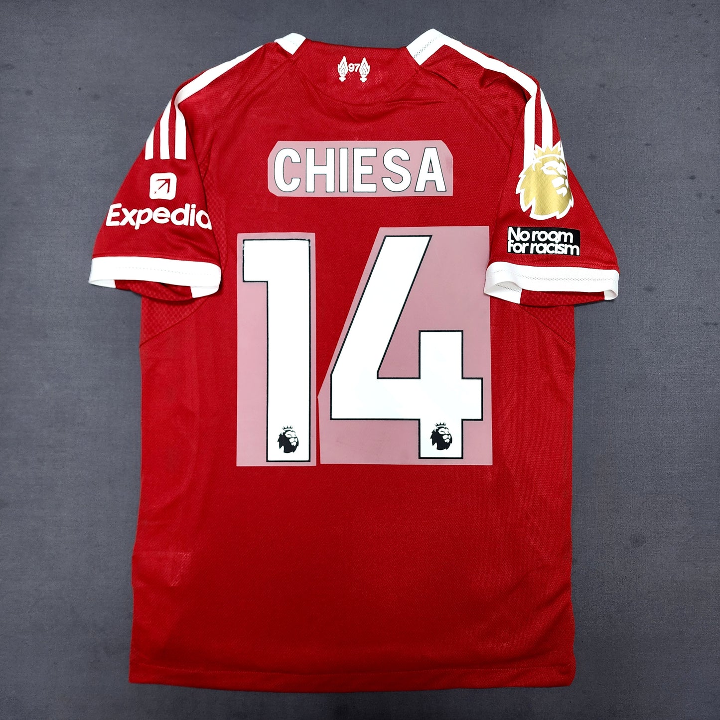 Liverpool 2025/26 Home Jersey ( Wirtz - Isak - Salah - Virgil )