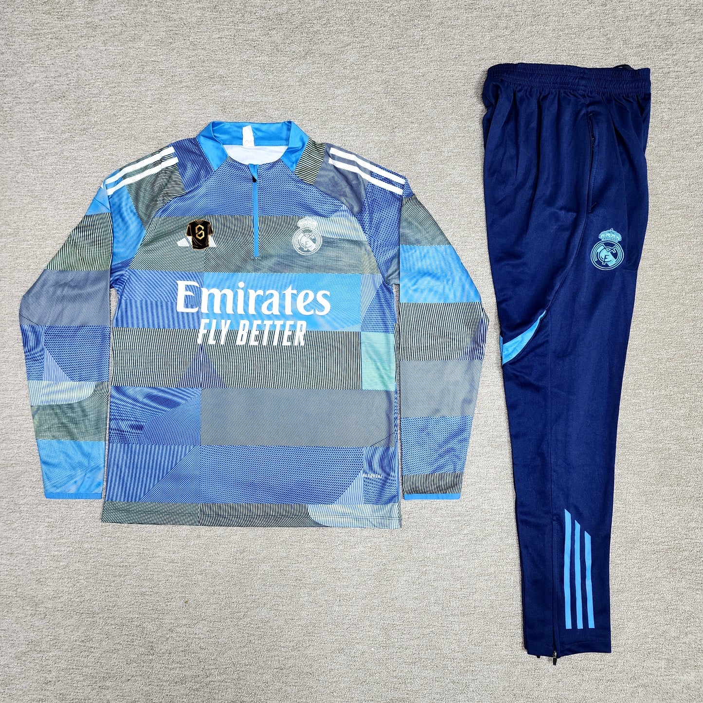 Real Madrid Tracksuit Blue