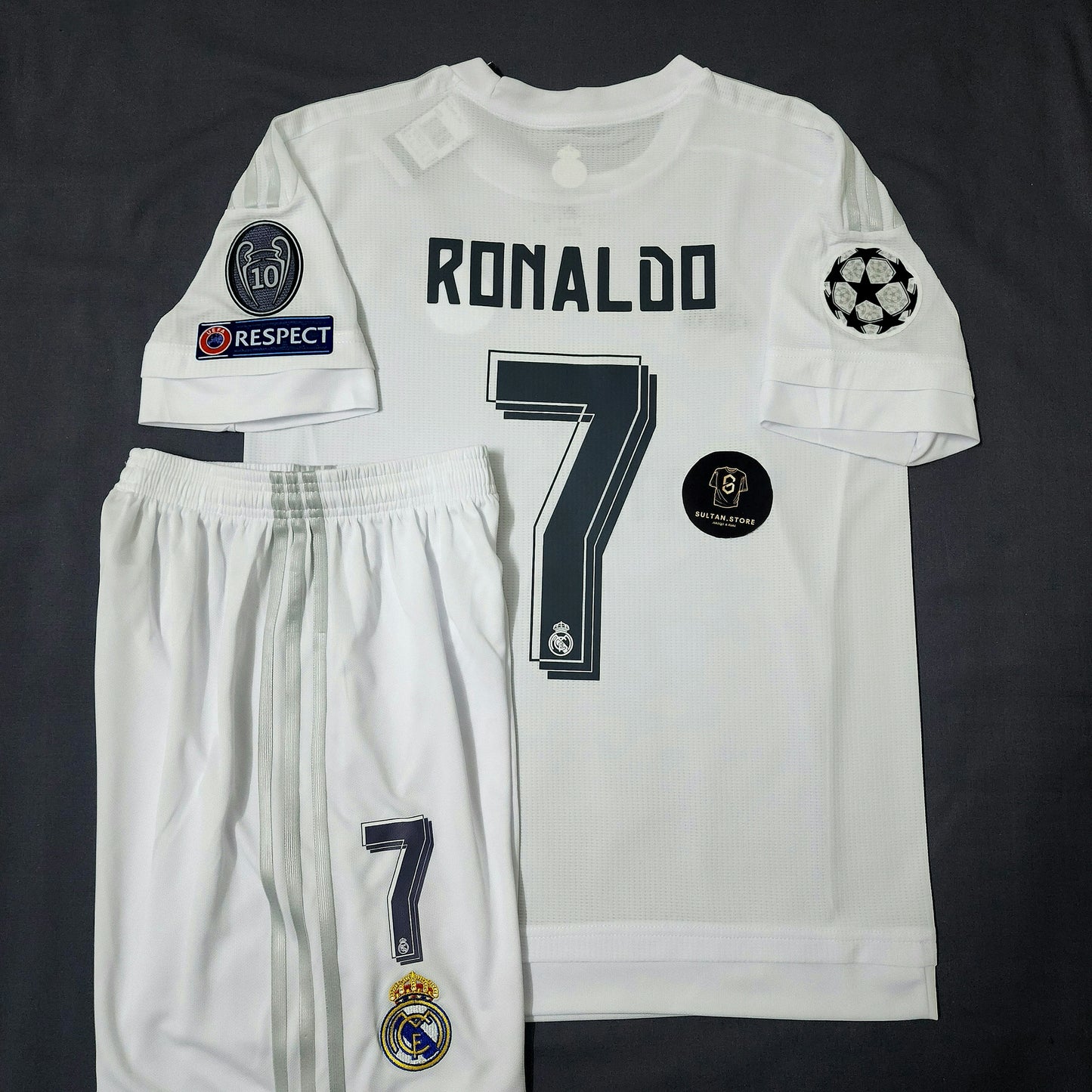 Ronaldo 2016 Real Madrid Final Champions League Home Kit