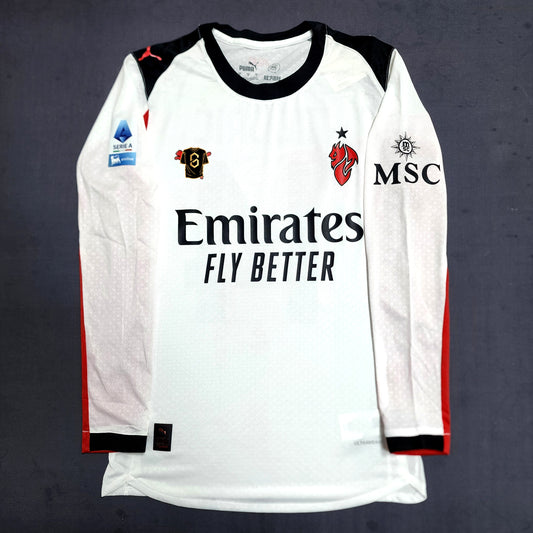 (Long Sleeves) Modric 2025/26 AC Milan Away Jersey