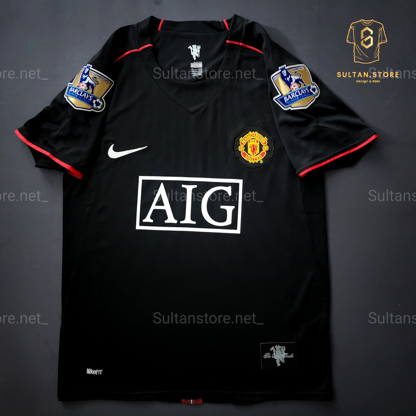 Ronaldo 2007/08 Manchester United Away Kit